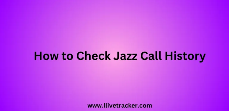 How to Check Jazz Call History